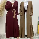 Reversable Open Front Ramadan Abaya
