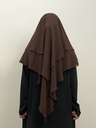 2 Layers Chiffon Khimar