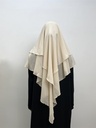 2 Layers Chiffon Khimar
