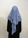 2 Layers Chiffon Khimar