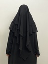 2 Layers Chiffon Khimar