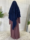 3 Layers Chiffon Khimar