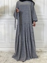 Floral Modest Hijab Dress