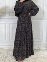 Floral Modest Hijab Dress