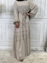 Floral Modest Hijab Dress