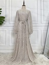 Floral Modest Hijab Dress