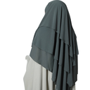 3 Layers Chiffon Khimar