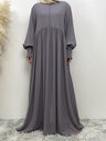Khimar Abaya with Cuff Sleeves