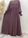Khimar Abaya with Cuff Sleeves
