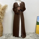 Diamond decorated abaya dress