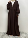 Khimar Abaya with Cuff Sleeves