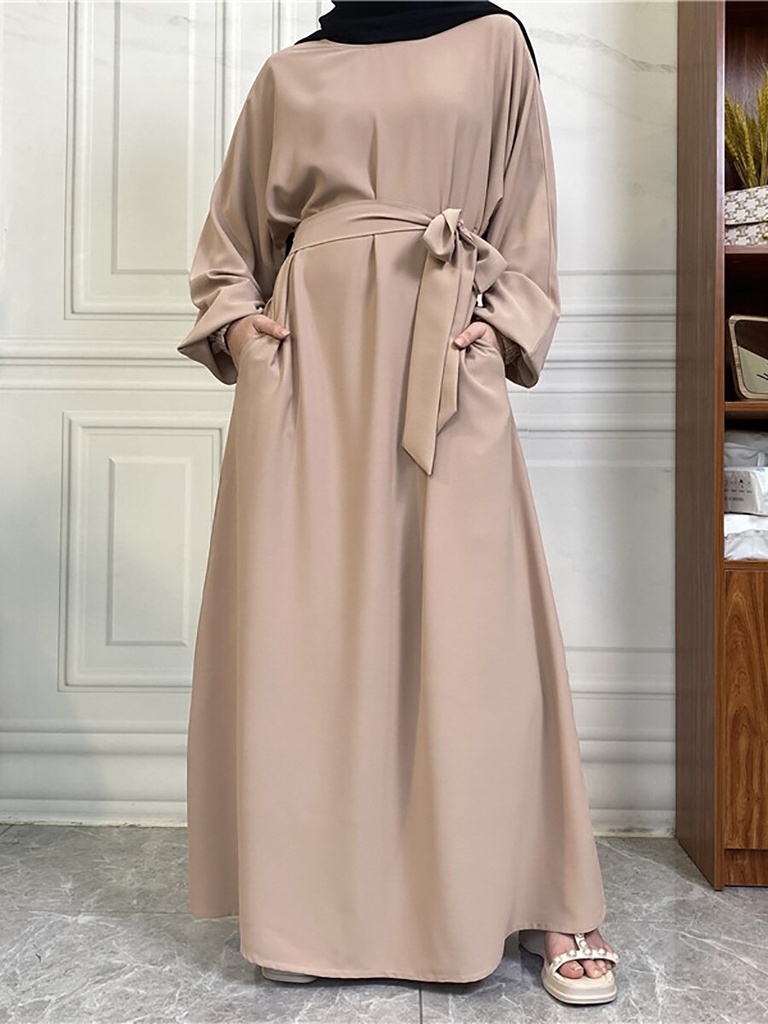 Plain Hijab Dress