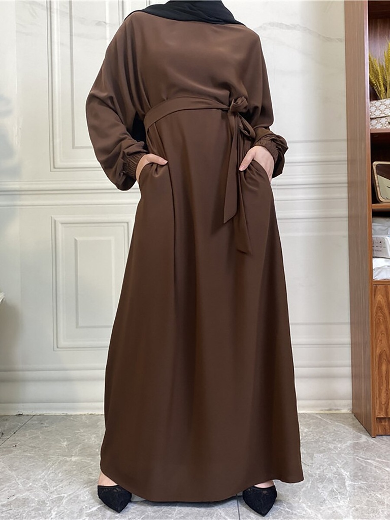 Plain Hijab Dress