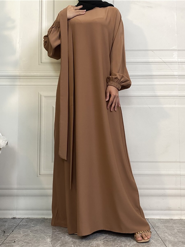 Plain Hijab Dress