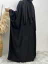 Wide Khimar Dress with Cuff Sleeves