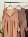 Khimar Abaya with Cuff Sleeves