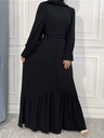 Plain Hijab Dress with buttons
