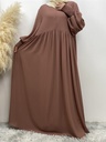 Khimar Abaya with Cuff Sleeves