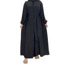 Abaya set - Plain Abaya + Inner dress 