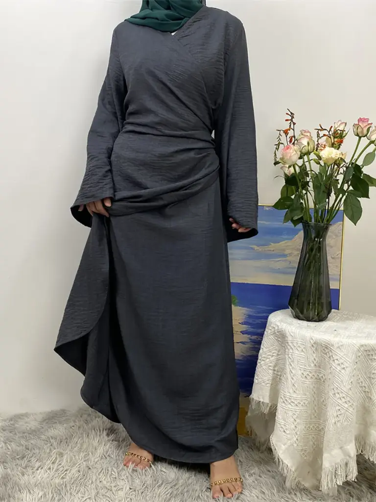 Wrap Kimono Dress 