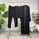 Three pieces Matching Hijab Set