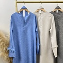 Linen Hijab Dress 
