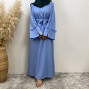 Linen Hijab Dress 