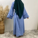 Linen Hijab Dress 