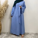 Linen Hijab Dress 