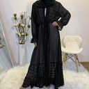 Cardigan Chiffon Abaya 