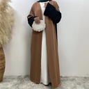 Two Colour Abaya Cardigan