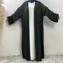 Two Colour Abaya Cardigan