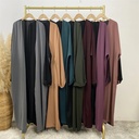 Two Colour Abaya Cardigan