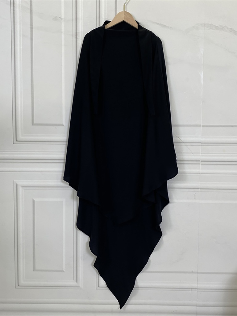 One Layer Chiffon Khimar 