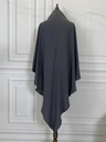 One Layer Chiffon Khimar 