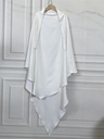 One Layer Chiffon Khimar 