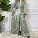 Satin Plain Abaya 