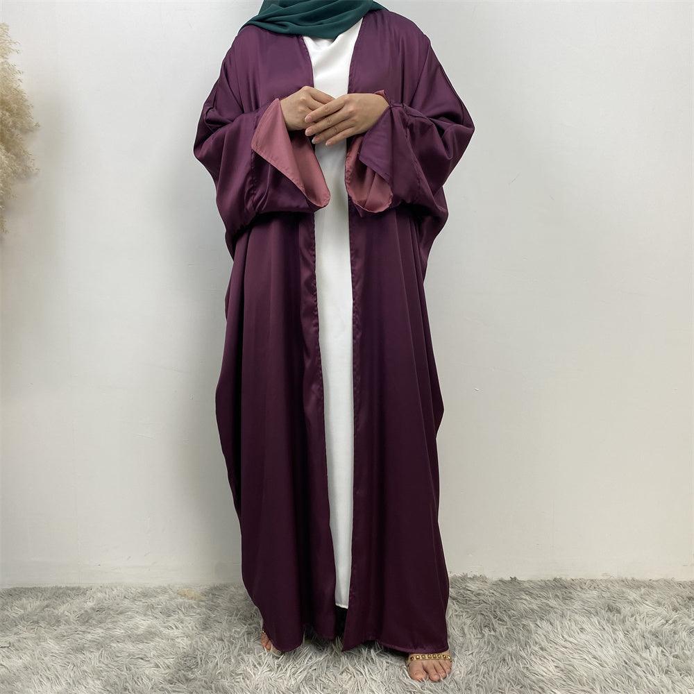 Smooth Satin Reversible Wear Muslim Women