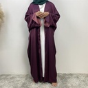 Smooth Satin Reversible Wear Muslim Women