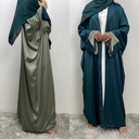 Smooth Satin Reversible Wear Muslim Women