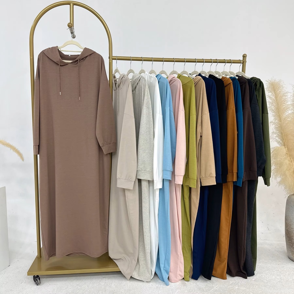 Hoodie Abaya Women Dresses