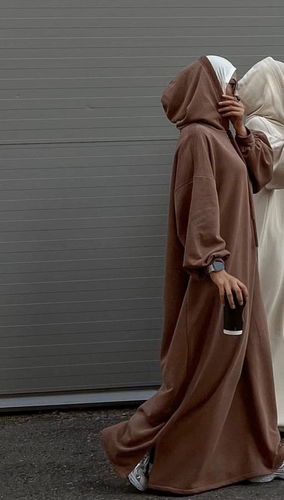 Hoodie Abaya Women Dresses