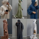 Hoodie Abaya Women Dresses