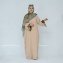 Matching Scarf with Hijab Dress 