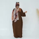 Matching Scarf with Hijab Dress 