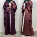 Smooth Satin Reversible Wear Muslim Women