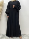Khimar Dress with Cuff Sleeves