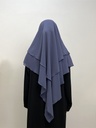 2 Layers Chiffon Khimar