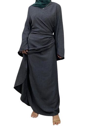 Wrap Kimono Dress 