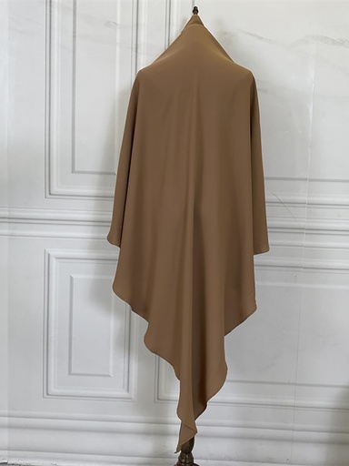 One Layer Chiffon Khimar 